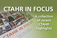 CTAHR in Focus graphic