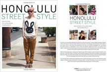 The covers of Honolulu Street Style