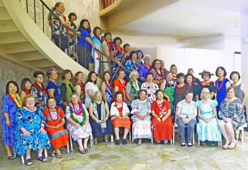 The 2015 State Convention of the Hawaii FCE held in
Hilo brought members together for planning and recognition.