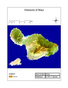 Histosols of Maui