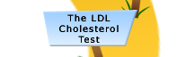 The LDL Cholesterol Test button