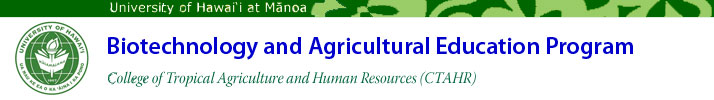Biotechnology and Agriculture Education