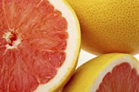 red grapefruit