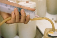 A volume of acetylene is removed from the supply vessel