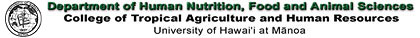 Department of Human Nutrition, Food and Animal Sciences