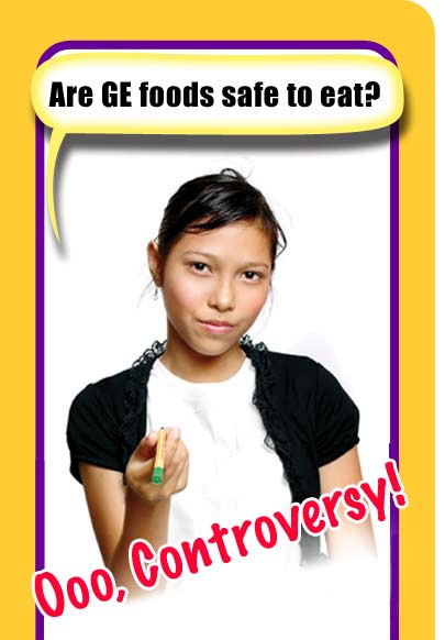 Controversy about GE foods?