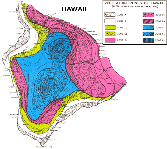 Hawaii zone map