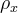 $\rho _ x$