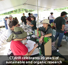 CTAHR celebrates 20 years of sustainable and organic research