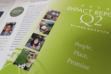 Image of cover of 2nd quarter 2014 Impact Report