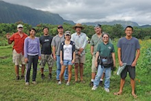 NREM 475 class in field