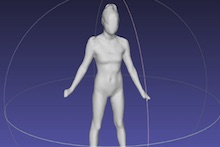 Body-scan fashion avatar