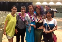Dean and Shu-Hwa Lin at Fashion Show