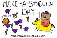 Make-a-Sandwich Day graphic