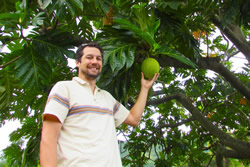 Dr. Noa Lincoln is excited about the tremendous
potential of ‘ulu in the Islands.