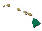 Hawaiian islands, focus on Big Island