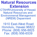 Natural Resources Extension